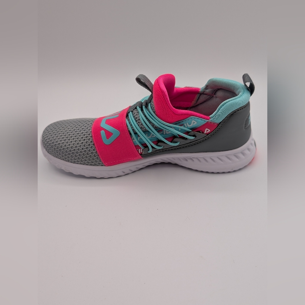 Fila Fantastiq 2 children's athletic shoes Sz 4 - Picture 3 of 9